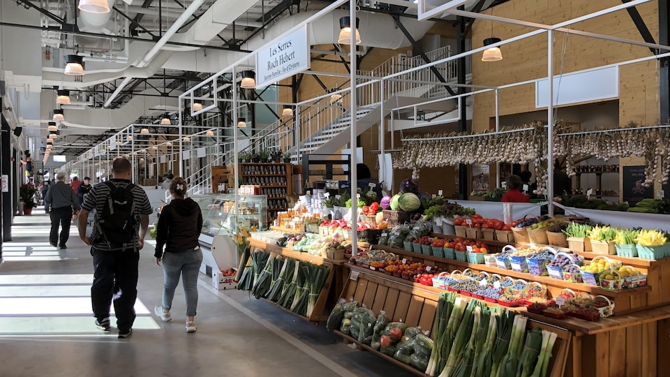 Le Grand Marché de Québec, un bénéfice pour les marchands  L'heure du