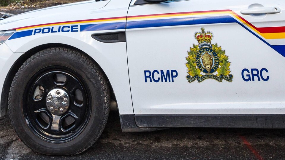 Une auto-patrouille de la Gendarmerie royale du Canada.