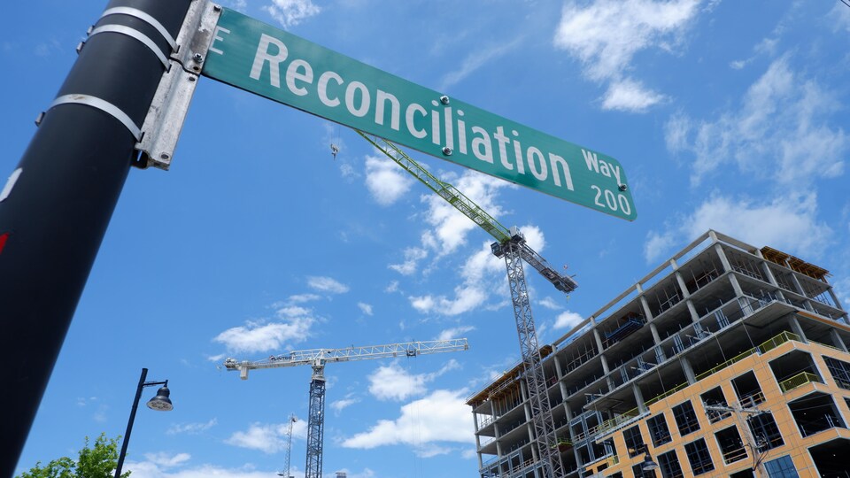 Des chantiers près du quartier Greenwood, à Tulsa