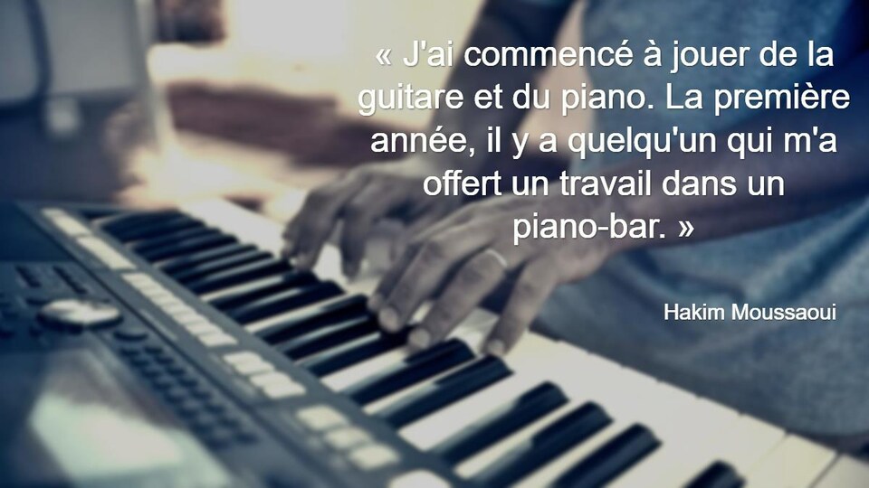 L Auteur Compositeur Interprete Hakim Moussaoui Repartir A Zero Radio Canada Ca