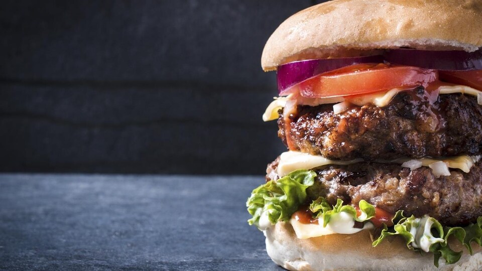 Un hamburger