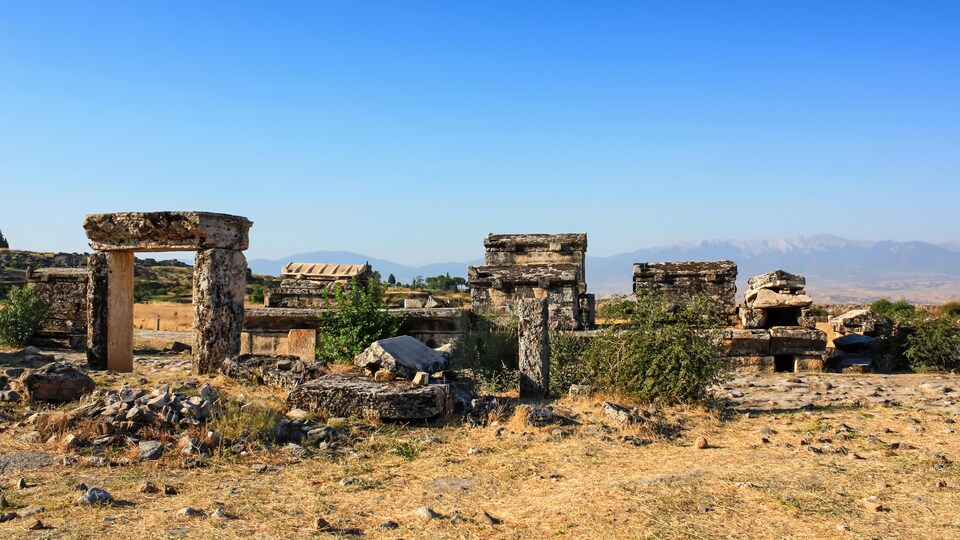 Les ruines de Hiérapolis, en Turquie