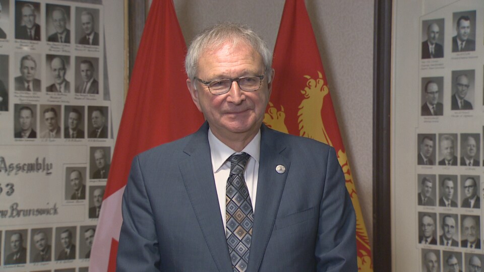 Blaine Higgs interviewé.