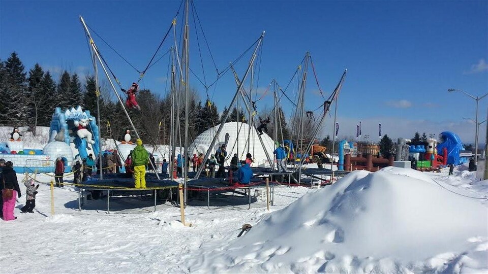 Trampolines aux hivernades