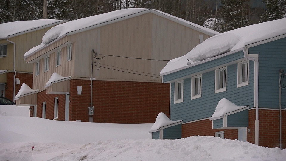 Le quartier de Sandy Beach à Gaspé