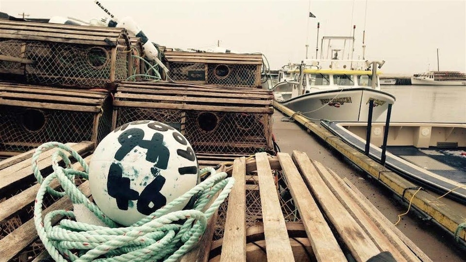 Un port de pêche à l'Île-du-Prince-Édouard