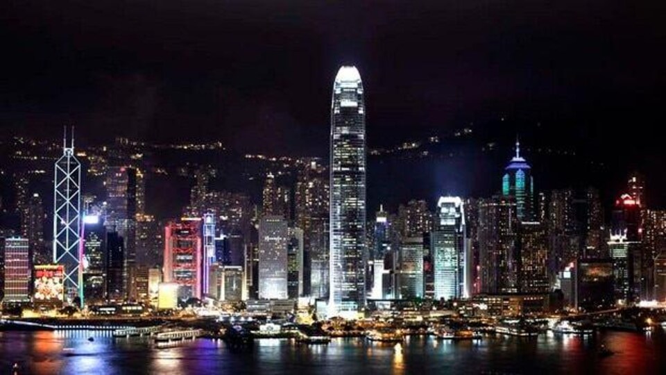 La ligne d'horizon de Hong Kong