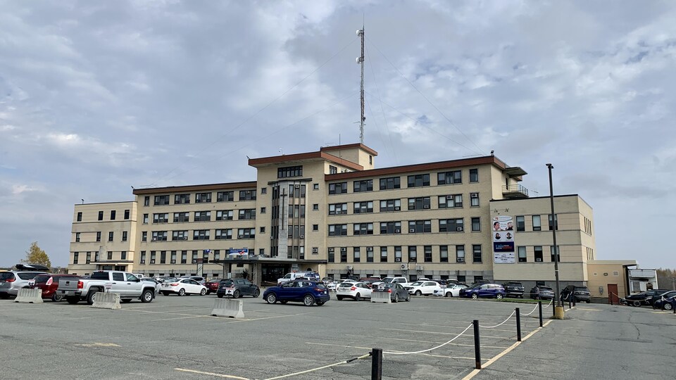L'hôpital de La Sarre.