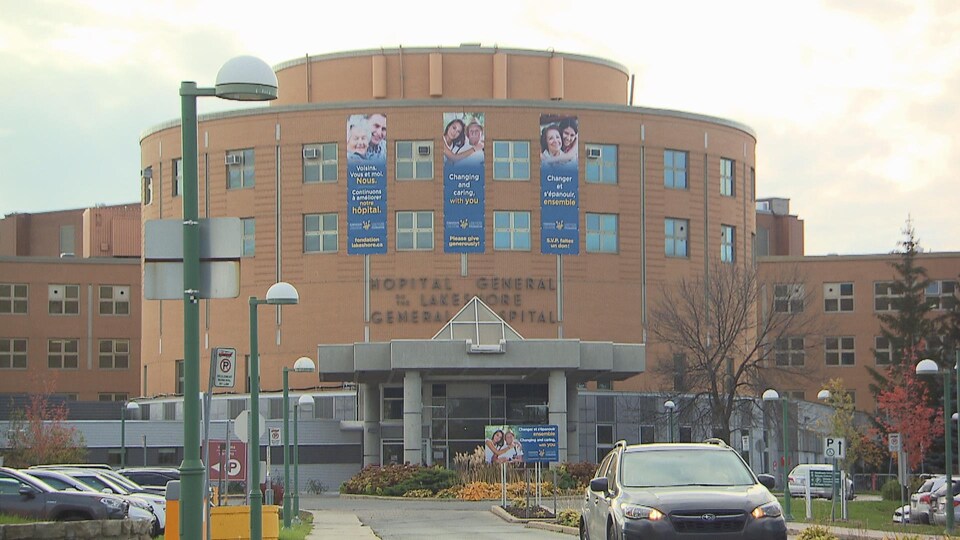 L'Hôpital général du Lakeshore de Pointe-Claire.