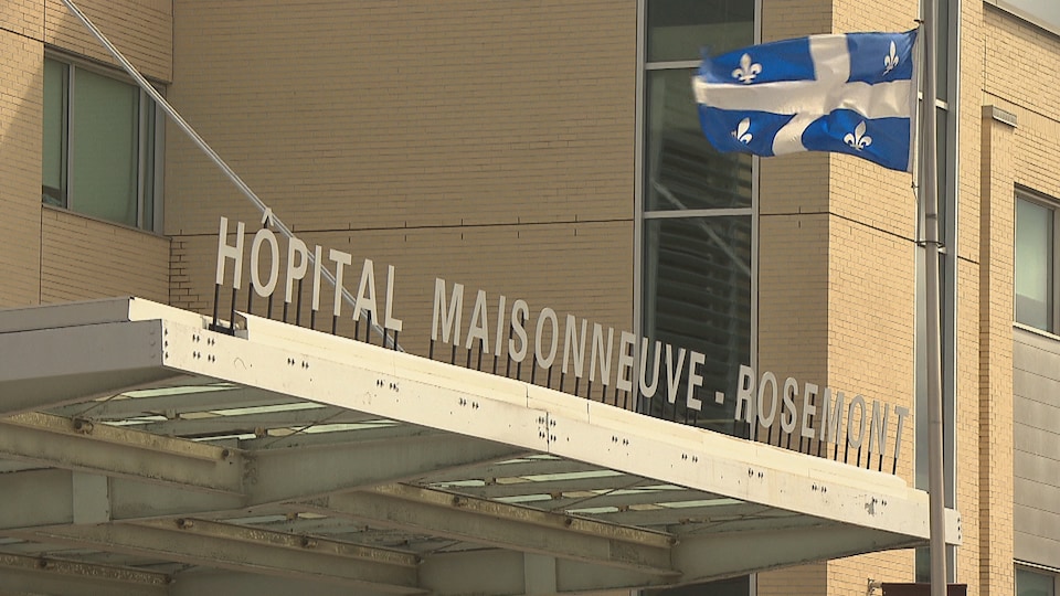 Devanture de l'Hôpital Maisonneuve-Rosemont.