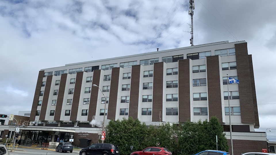L'Hôpital de Rouyn-Noranda.