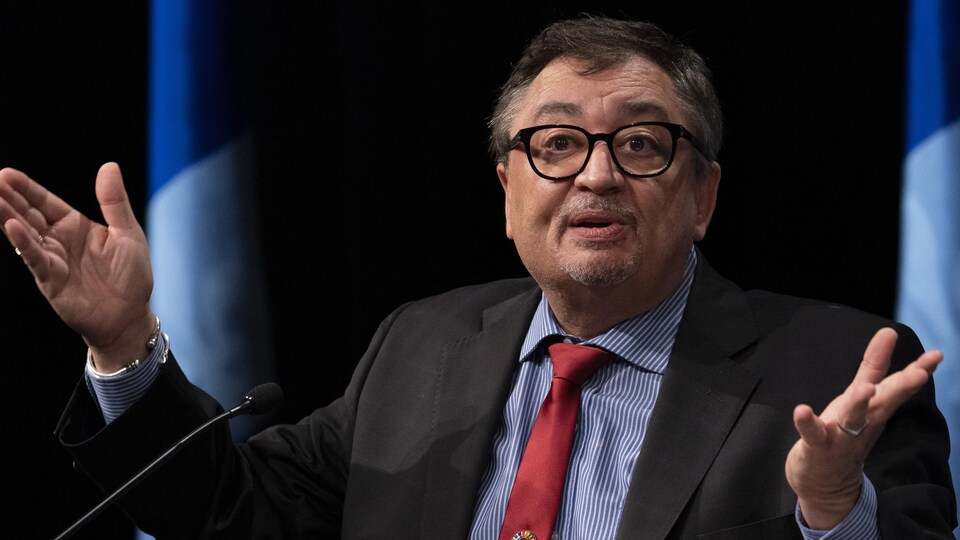 Le directeur de la Santé publique du Québec, le Dr Horacio Arruda.