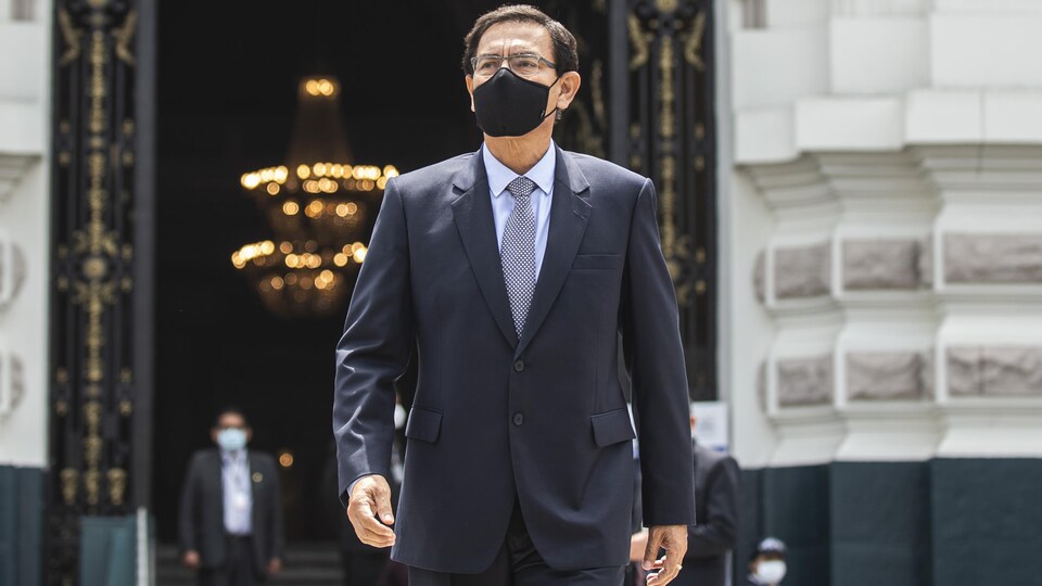 L'ex-président péruvien Martin Vizcarra