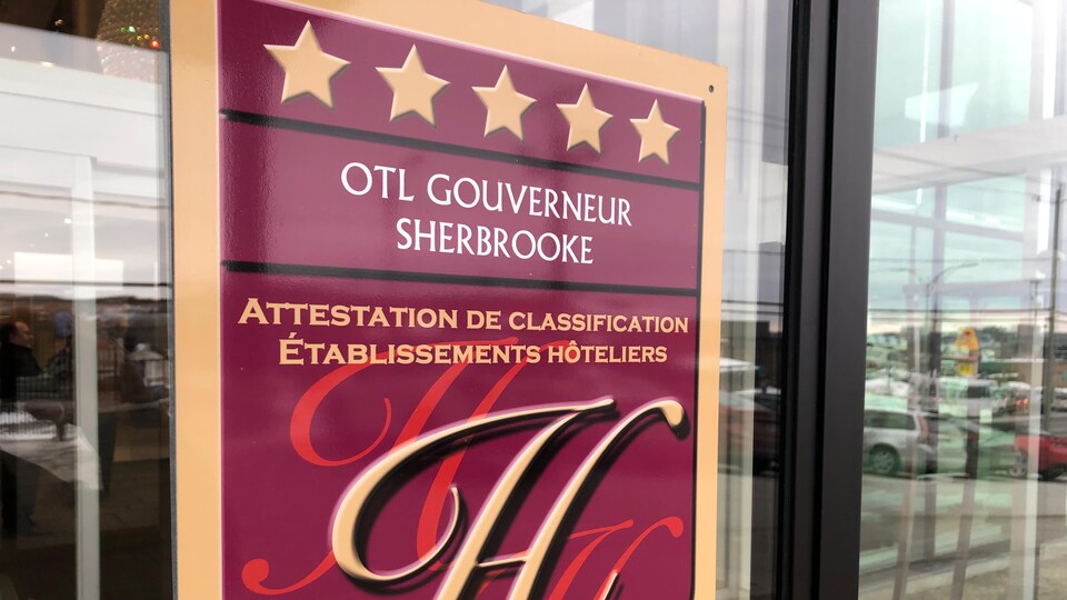 L'attestation de classification de l'hôtel OTL Gouverneur
