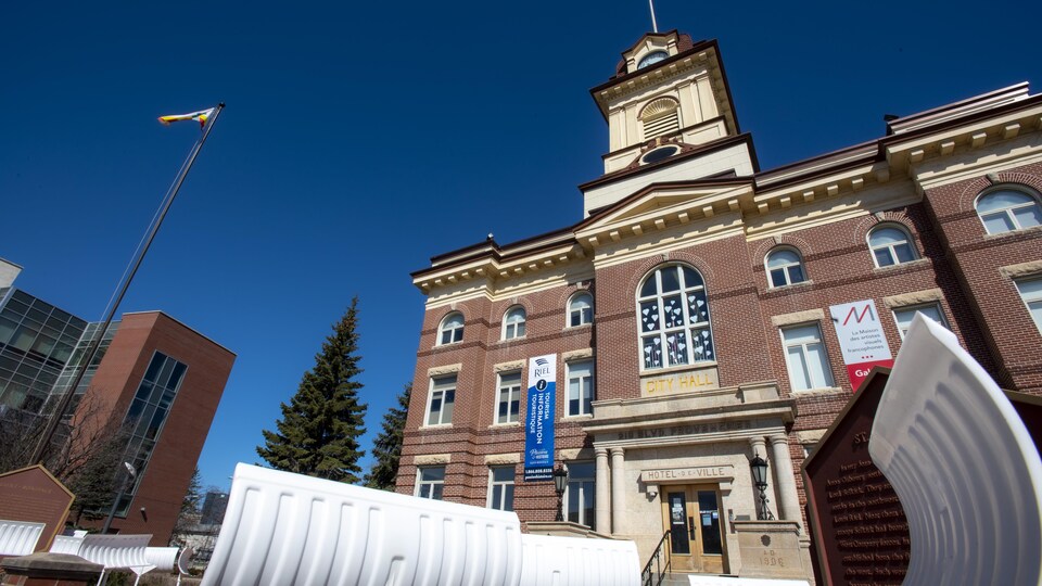 L'ancien hôtel de ville de Saint-Boniface.