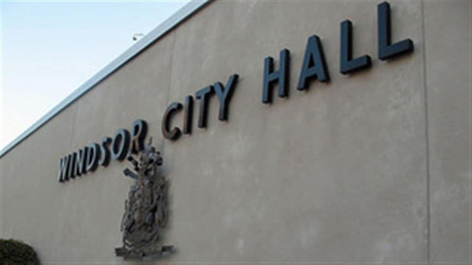L'hôtel de ville de Windsor