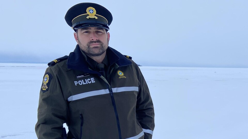 Hugues Beaulieu est sergent à la Sûreté du Québec.