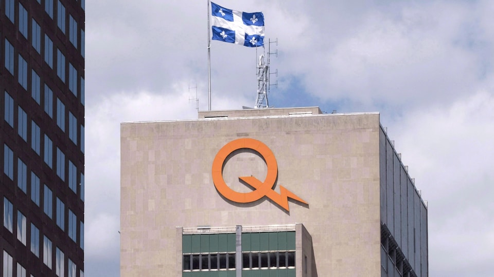 L'édifice d'Hydro-Québec à Montréal.