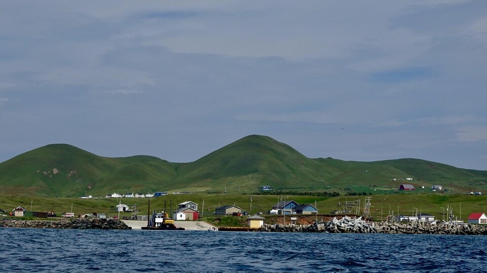 Un paysage de l'île d'Entrée