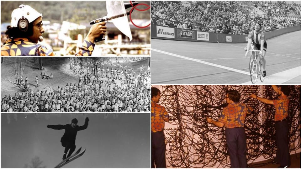 Un montage de plusieurs photos