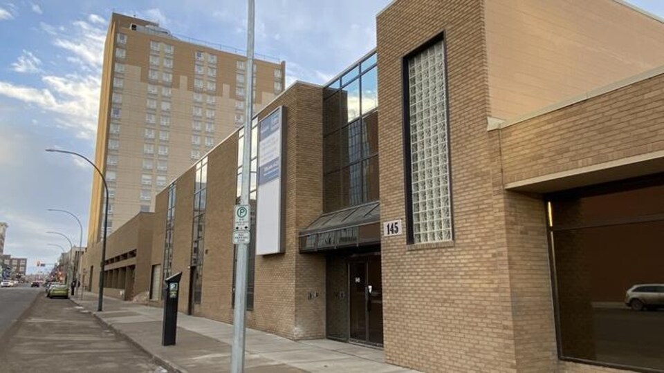 Immeuble du centre-ville de Saskatoon.