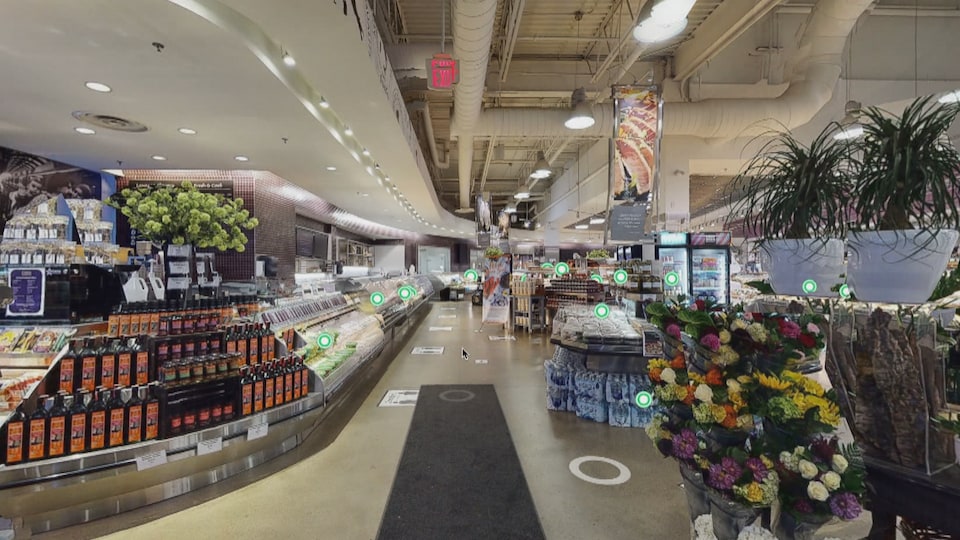 Une épicerie virtuelle.