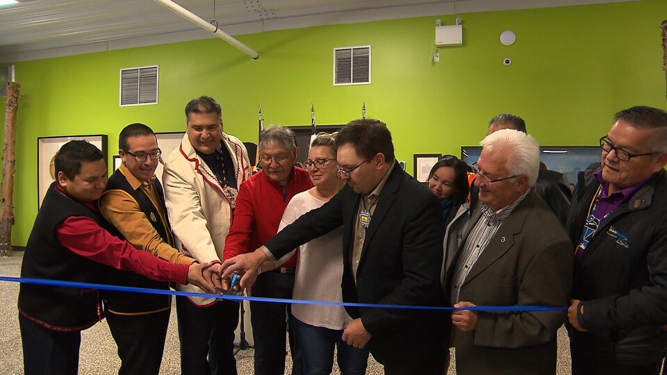 Inauguration de la gare de Schefferville