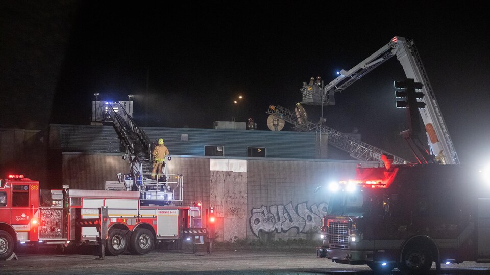 Incendie garage