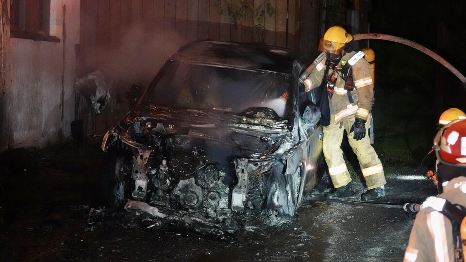 L'incendie est survenu vers 1 h du matin.