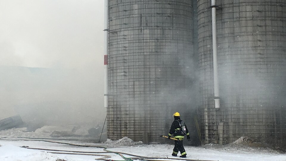 Incendie à SainteAngèledeMérici