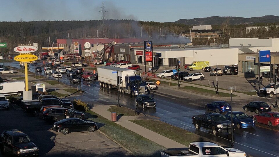 Pas de blessé dans l’incendie sur le boulevard Lasalle de