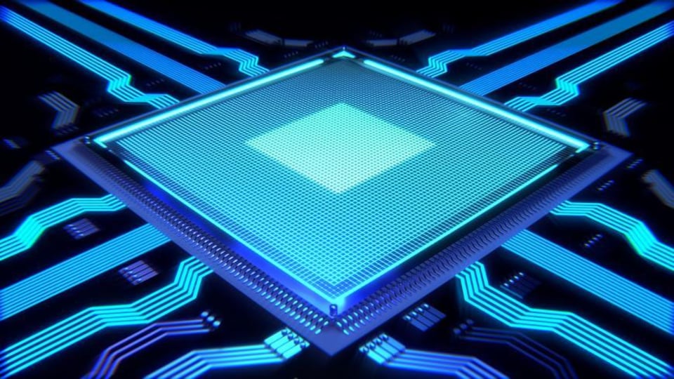 La nouvelle plateforme optique permet des calculs informatiques effectués uniquement grâce à des faisceaux de lumière. 