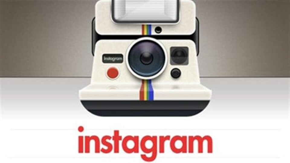 Le vieux logo d'Instagram, montrant un polaroid.