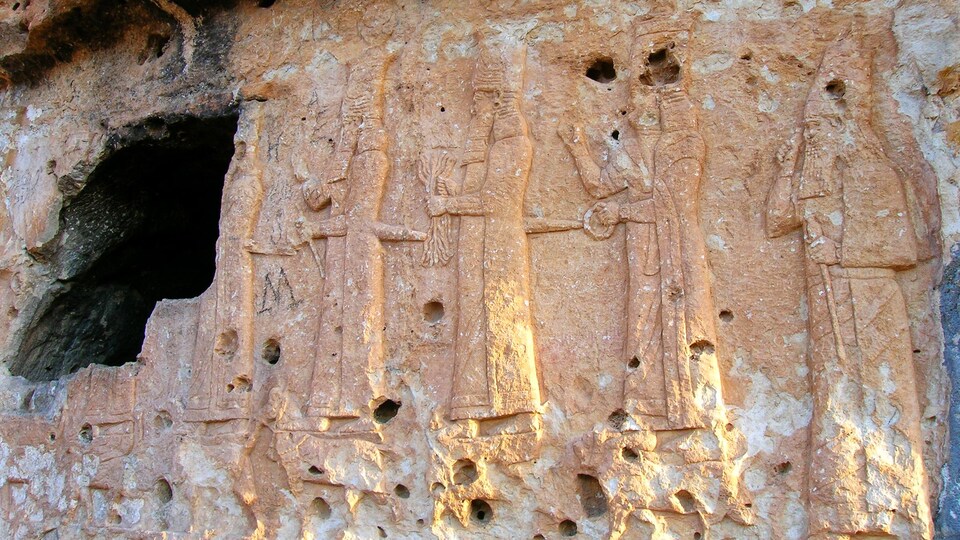 Vestiges néo-assyriens en Irak.