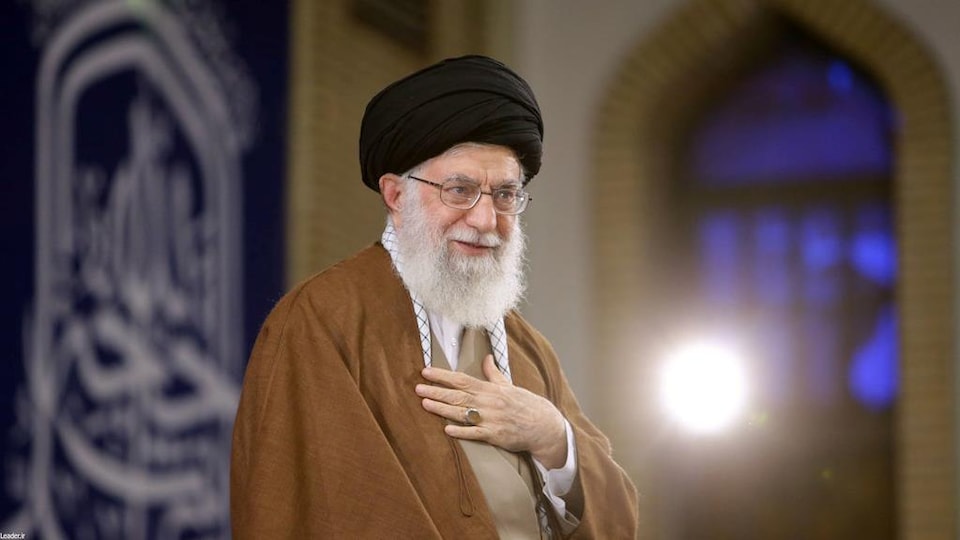 L'ayatollah Ali Khamenei a fustigé la politique américaine. 