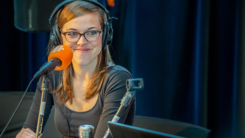 La journaliste Isabelle Larose.