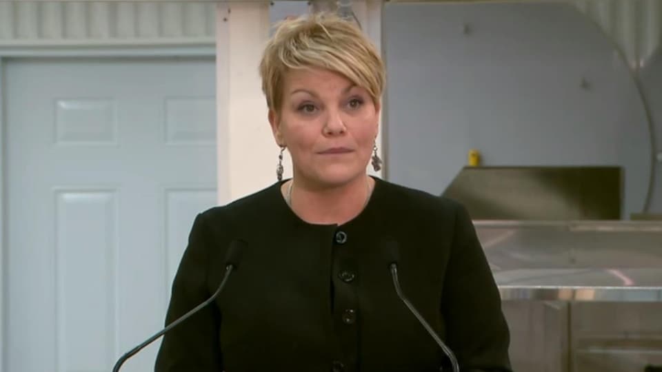Gros plan sur la ministre du Développement durable et de l’Environnement, Isabelle Melançon