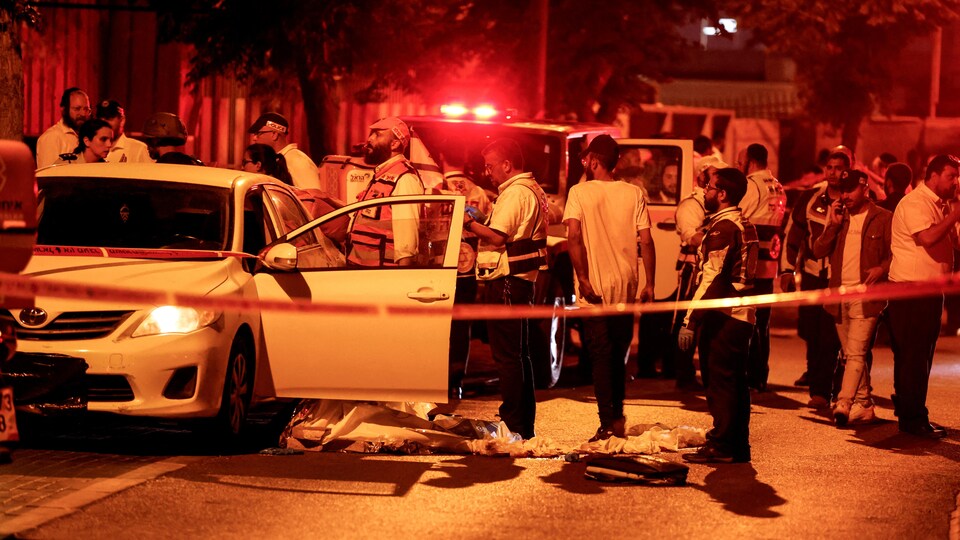 L'attaque est survenue dans la grande banlieue de Tel-Aviv.