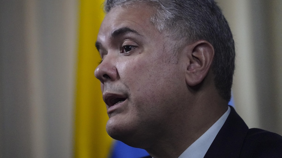 President Duque in the interview.