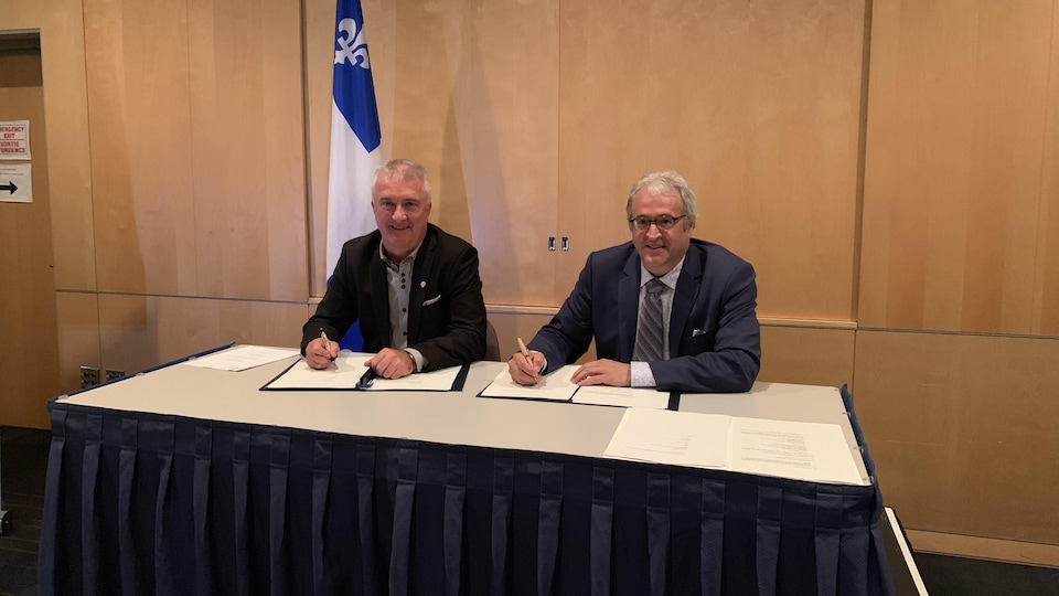 Jaclin Bégin et Pierre Dufour