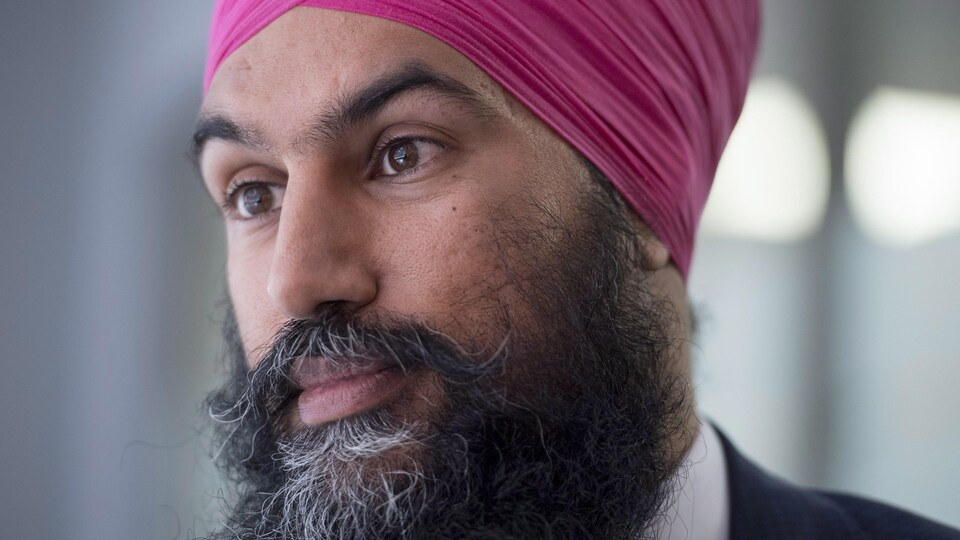 Le candidat à la chefferie du NPD, Jagmeet Singh