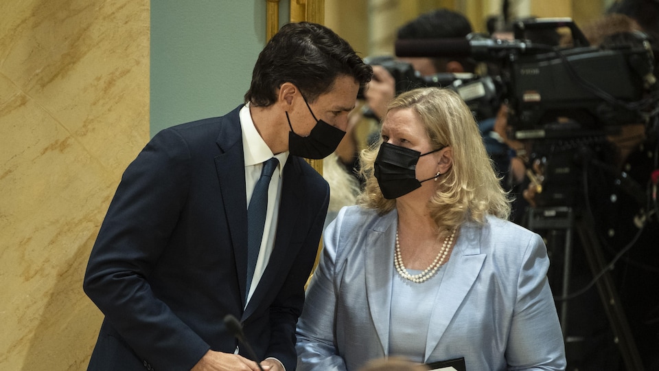Justin Trudeau spoke to Janice Charette.