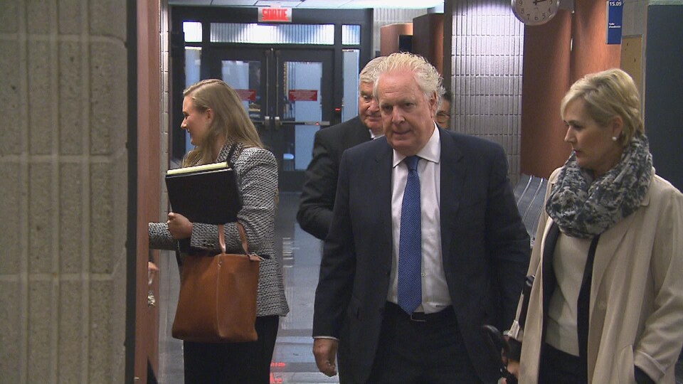 Jean Charest et sa conjointe.