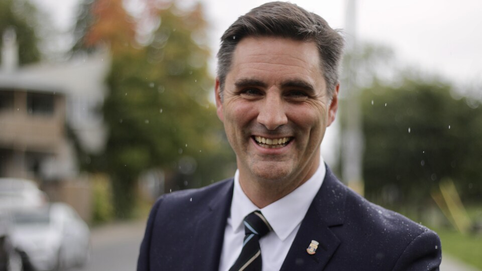 Le conseiller municipal Jean-François Gosselin.