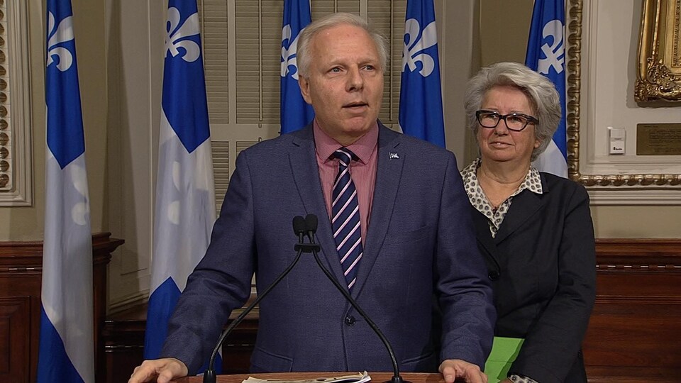 Jean-François Lisée et Agnès Maltais
