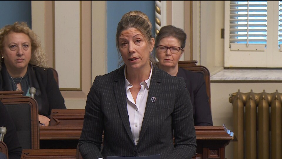 Jennifer Maccarone est députée libérale du comté de Westmount–Saint-Louis et porte-parole de l’opposition officielle en matière de sécurité publique.