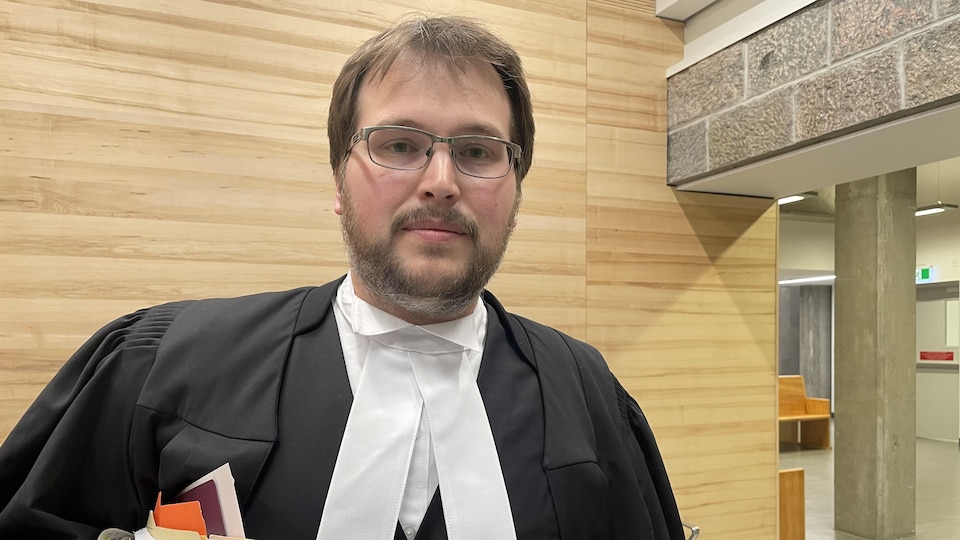 Jérôme Simard, of the Rimouski courthouse.
