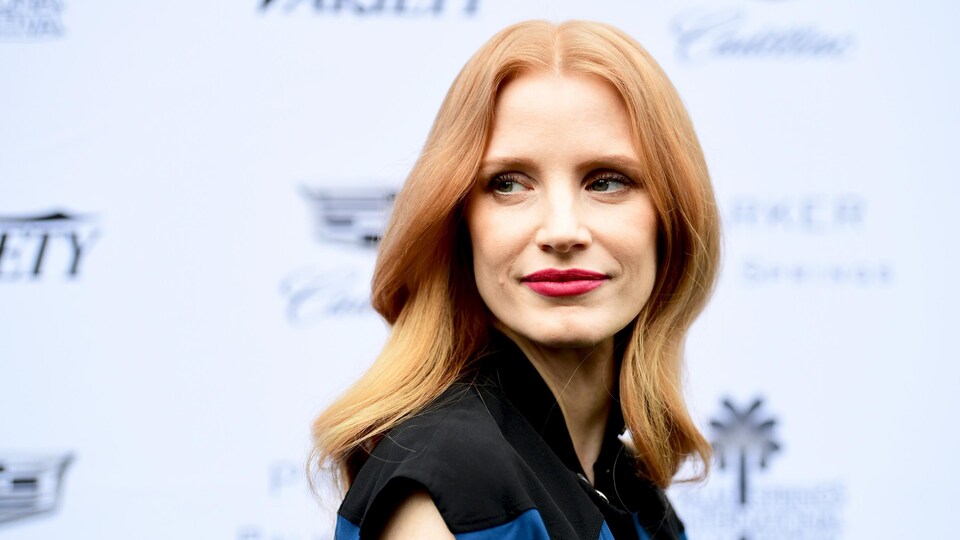 L'actrice Jessica Chastain