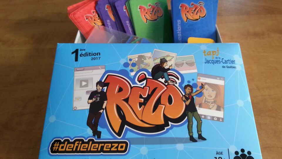 RÉZO, un jeu de société pour contrer la cyberdépendance.