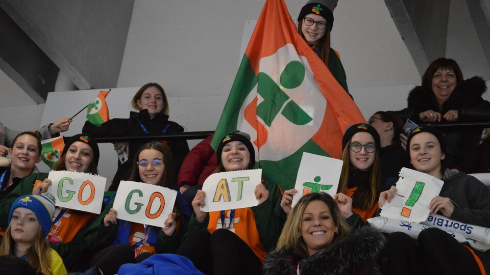 Une partie de la délégation de l'Abitibi-Témiscamingue.